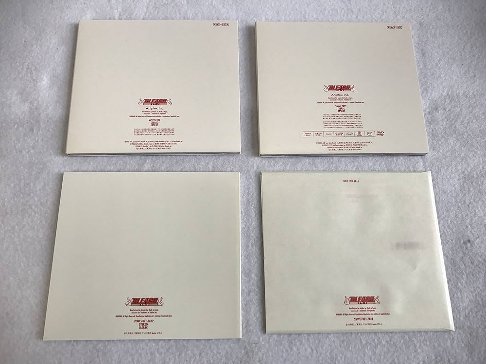BLEACH ベスト CDセット 4枚組セット ブリーチ BLEACH CD DVD セット売り ベストアルバム アニメ漫画